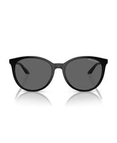 Armani AX4140SF 56MM Women's Low Bridge Sunglasses, Black