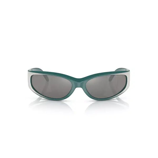 Arnette Catfish AN4302 62MM Unisex Sunglasses, Green-Silver