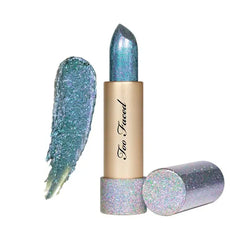 Too Faced Throwback Vintage Metallic Sparkle Lipstick - Bionic (Aqua)