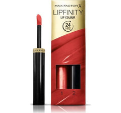 MaxFactor Lipfinity Lip Colour Lipstick 2step Long Lasting 125 So Glamorous 2.3 Ml + 1.9 G - AllurebeautypkMaxFactor Lipfinity Lip Colour Lipstick 2step Long Lasting 125 So Glamorous 2.3 Ml + 1.9 G