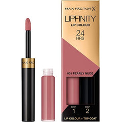 MaxFactor Lipfinity Lip Colour 2step Long Lasting 001 Pearl Nude 2.3 Ml + 1.9 G