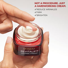 L'OREAL PARIS Skincare Revitalift Triple Power Anti-Aging Face Moisturizer with Pro Retinol, Hyaluronic Acid & Vitamin C to reduce wrinkles, firm and brighten skin, 1.7 Oz