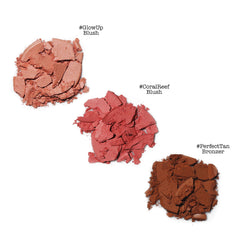 theBalm Voyage Tropics Powder Trio with 2 Blushes & 1 Bronzer