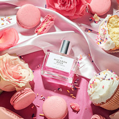 Le Monde Gourmand Macaron Rosé Eau de Parfum - 1 fl oz (30 ml) - Dewey, Floral, Delicate, Rose Floral Fragrance Notes