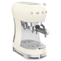 SMEG 50'S Style Espresso Manual Coffee Machine (ECF02CRAU) - Cream