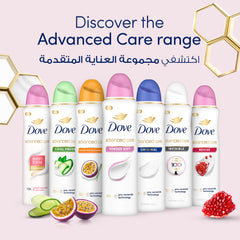 Dove Advanced Care, Antiperspirant Deodorant Spray, Powder Soft, 72H Sweat & Odor Protection & Moisturizes with Pro-Ceramide Technology, 150ml