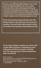 St James of London Sandalwood and Bergamot Cologne, 50 ml