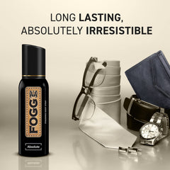 Fogg Range Absolute Fragrance Body Spray For Men, 120 Ml