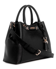 GUESS Womens Emera Girlfriend Satchel Satchel, Top Handles