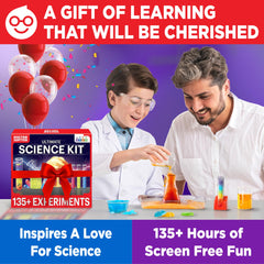 Doctor Jupiter Toy Science Kit for Boys & Girls Ages 7-8-9-10-11-12-13-14 | Birthday Gifts for 7+ Year Old Kids | Learning & Education toys, 135+ Experiments