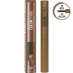 Maybelline Color Strike Eye Shadow Pen, Cream to Powder Finish, Full Coverage Pigments, Crease-Resistant, Smudge-Resistant Eye Makeup, Hustle, 0.012 Fl Oz