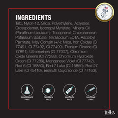 Jolie Loose Translucent Face Powder - Ultra Fine, Silky Makeup Setting Powder (Nude 01A)