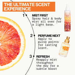 Pacifica Beauty Perfumed Hair & Body Mist, Tuscan Blood Orange, 6 Fl Oz (1 Count)