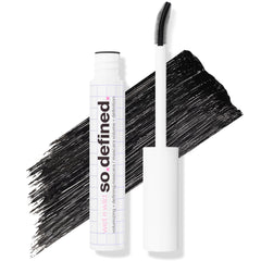 Wet n Wild So Defined Volumizing Mascara with Castor Oil-Infused Buildable Formula, Long-Lasting, Clump-Free Wear for Visibly Lifted Lashes, Vegan & Cruelty-Free - Black