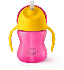 AVENT Philips My Bendy Straw Cup, 7oz, 2pk, Assorted Colors, SCF790/00