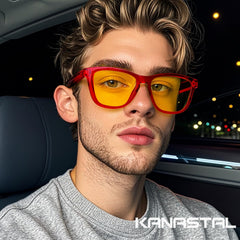 KANASTAL Polarized Sunglasses for Women, Classic Square Mens Sun Glasses, Lightweight Shades for Womens Outdoor 100% UV400 Protection Driving Fishing Golf Outdoor Activities