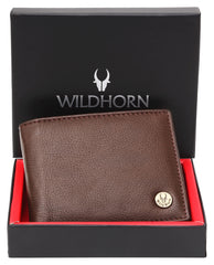 WildHorn Brown Men's Wallet - Walnut