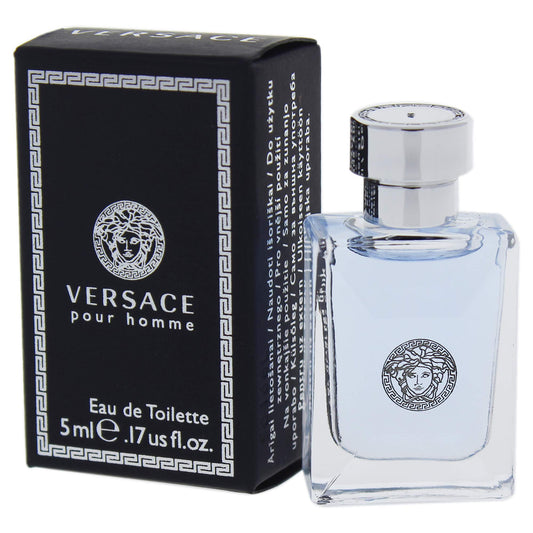 Pour Homme Miniture by Versace for Men - Eau de Toilette, 5 ml