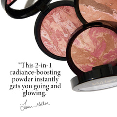 LAURA GELLER Baked Blush-n-Bronze Marbleized Bronzer Blush - Rose Bronze