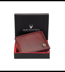 WildHorn Brown Men's Wallet - WH2055 BOMBAY BROWN