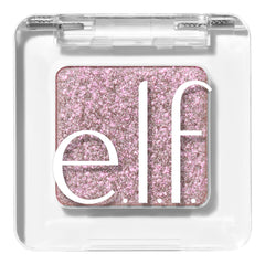 e.l.f Fine as Fleck Glitter Eyeshadow, Long-Wearing Sheer Eye Makeup with a Shimmery Finish, Soft and Smooth Formula, Vegan and Cruelty-Free, Pop-Off Pink