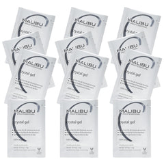 Malibu C Crystal Gel Normalizer Wellness Hair Remedy Color Hair Preparation Removes Build Up and Discoloration, 5 grams - 12 count