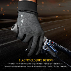 SIMARI Winter Gloves Men Women Touch Screen Glove Cold Weather Warm Gloves Freezer Work Gloves Suit for Running Driving Cycling Working Hiking 102 - Grey