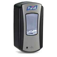 PURELL 1928-04 LTX-12 Touch-Free Hand Sanitizer Dispenser - Black, Dispenser for PURELL LTX-12 1200mL Refills