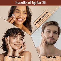 Drsous Ca Organic Jojoba Oil 100ml | 100% Cold Pressed Carrier Oil for Body Massage, Glowing Skin, Hair care and DIY Bath | Rich in Vitamins and Antioxidants | Made in Palestine