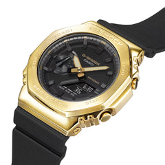 G-Shock GM2100 Black Gold (GM2100G-1A9), Black/Gold, One Size, sport