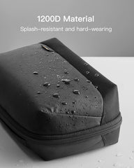 Tazweeq Electronics Organizer Travel Case, Waterproof Tech Pouch, Travel Organizer Bag Pouch, Digital Organizer, Data Cable Organizer, Charging Case