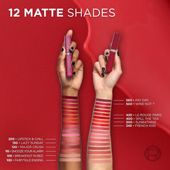 L’Oréal Paris , Infaillible Le Matte Resistance Liquid Lipstick up to 16 Hour wear, 230 SHOPPING