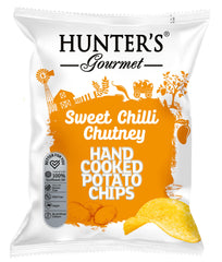 Hunter's Gourmet Sweet Chilly Chutney Hand Cooked Potato Chips - 125g