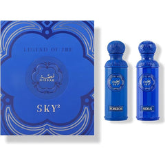 Gissah Legend of the Sky For Him, Long Lasting Eau De Parfum, NEXUS + HORIZON , ODORZ 2 X 90ml
