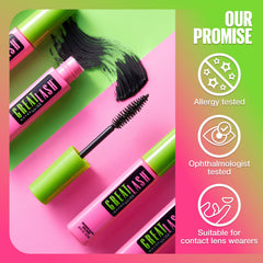 Maybelline New York Great Lash Washable Volume Mascara Dual Pack, Blackest Black, 0.86 fl oz, 2 Count