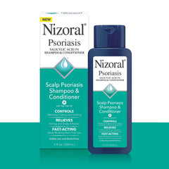 Nizoral Psoriasis Shampoo & Conditioner - Effective Scalp Psoriasis Treatment, 11 Ounce
