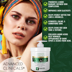 Advanced Clinicals Collagen Skin Rescue Lotion