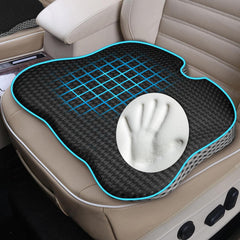 Angju Car Seat Cushion for Car Seat Driver to Improve Driving View - Memory Foam Wedge Shape Car Pillow for Driving Seat to Promote Healthy Driving Posture