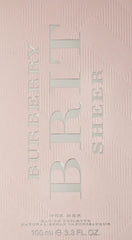 BURBERRY Brit Sheer for Her Eau de Toilette 100 ml