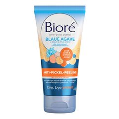 Bioré Anti-Pimple Peeling, Blue Agave and Baking Soda By By Pimple, Nourishing, Salicylic Acid - 150g