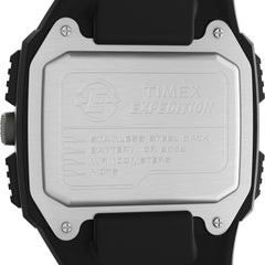Timex Men's Expedition Grid Shock 50mm Watch - Black/Gray/Negative