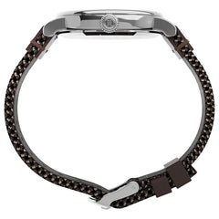 Timex x Peanuts Men's Standard 40mm Watch - Brown/Black/Silver-Tone