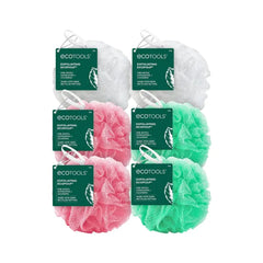 EcoTools Exfoliating EcoPouf, 6 Count