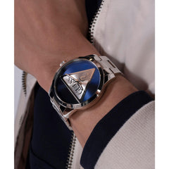 Guess Men's Watch Badge GW0782G3 Stainless Steel, silver, Bracelet