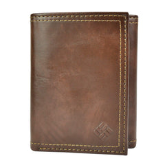Columbia Men's RFID Trifold Wallet - Brown Marble