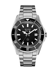 Bulova Men's 98B203 Stainless Steel Watch - White