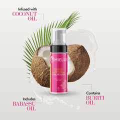 Mielle Organics Babassu Brazilian Curly Cocktail Curl MoUSse For Dry & Hair Types, 7.5 Ounces, Ounce (Pack Of 1)