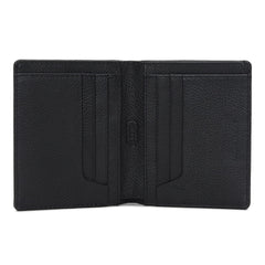 Titan Men Bifold Leather Wallet - Black