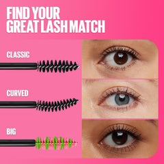 Maybelline New York Great Lash Washable Mascara Makeup, Very Black, 2 Count