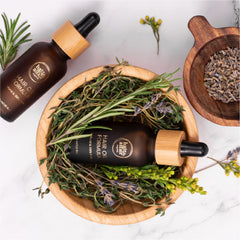 HairAffair Strengthening Hair Growth Oil, 100% Natural Hair Oil, Organic Argan Oil, Castor Oil, Rosemary + 11 Other Oils, Hair Loss Treatment for Shiny Hair, Anti-Dandruff 30 ml